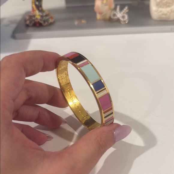 Kate Spade Colorful Enamel Bangle Bracelet - Picture 4 of 7